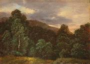 Carl Gustav Carus Laubwald oil